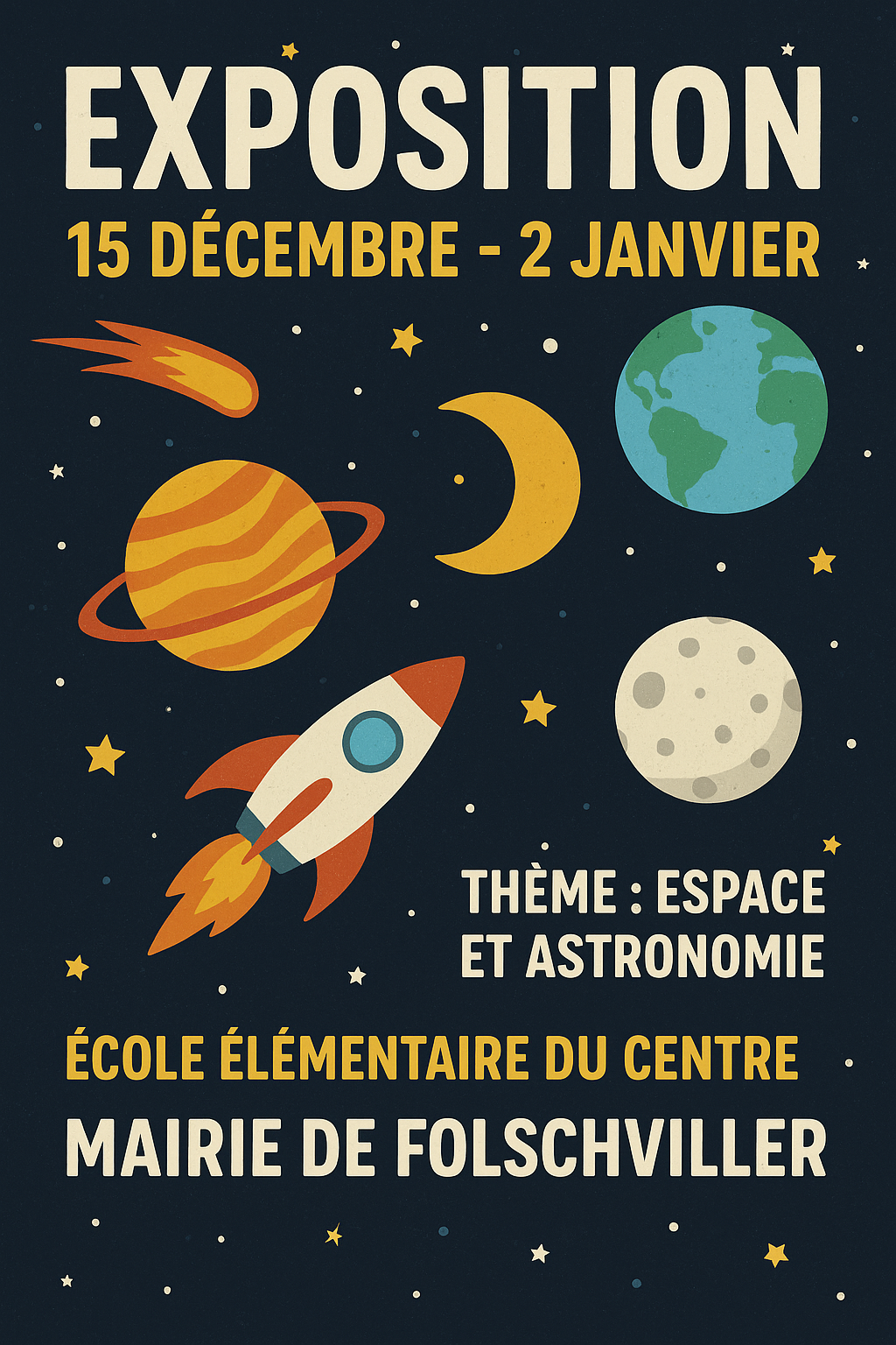 Exposition “Espace et Astronomie”