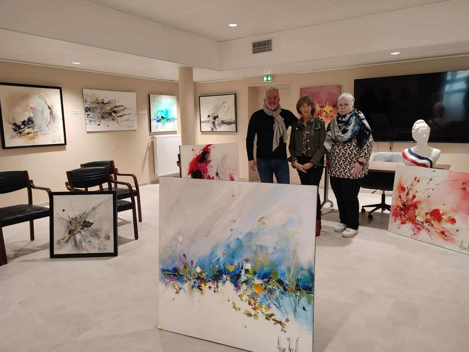 Exposition à l'Hôtel de Ville