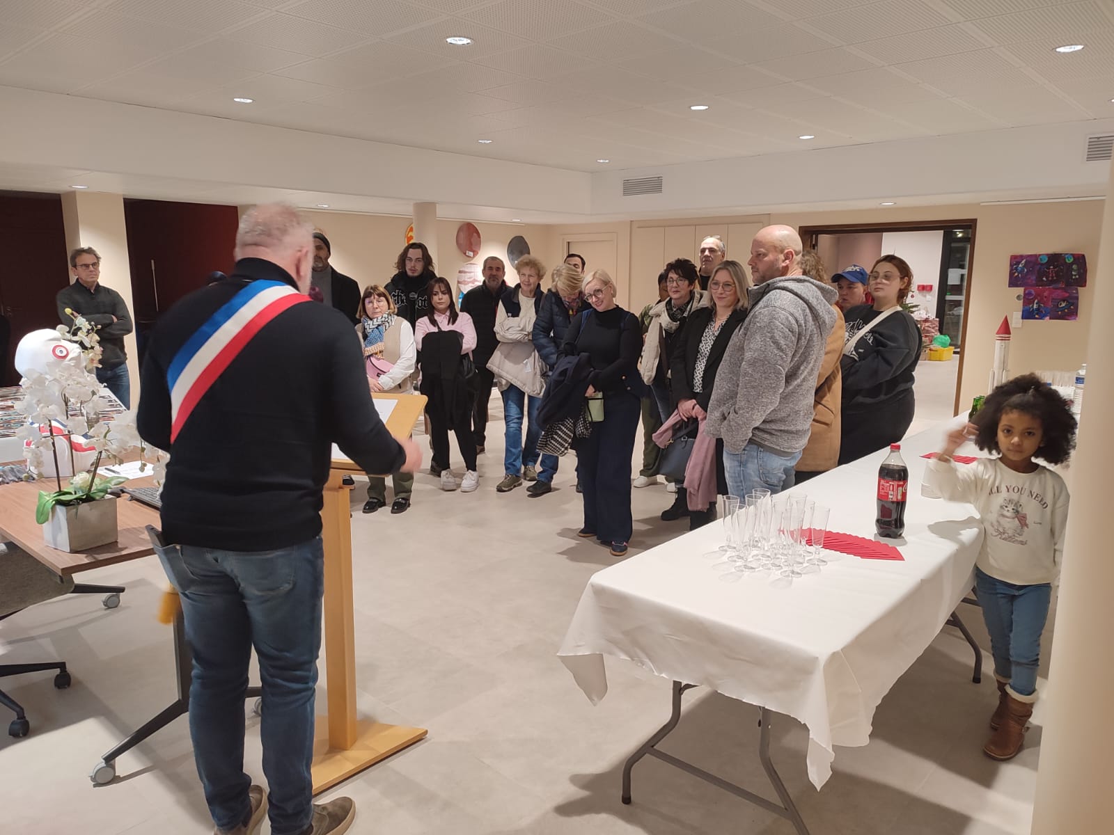 Pot d’accueil des nouveaux arrivants à Folschviller